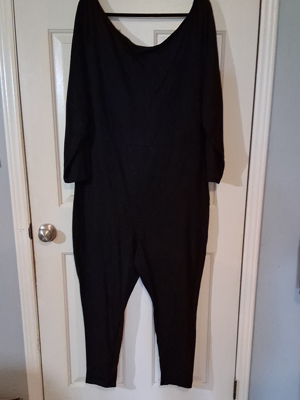 torrid Black Long-Sleeve Jumpsuit